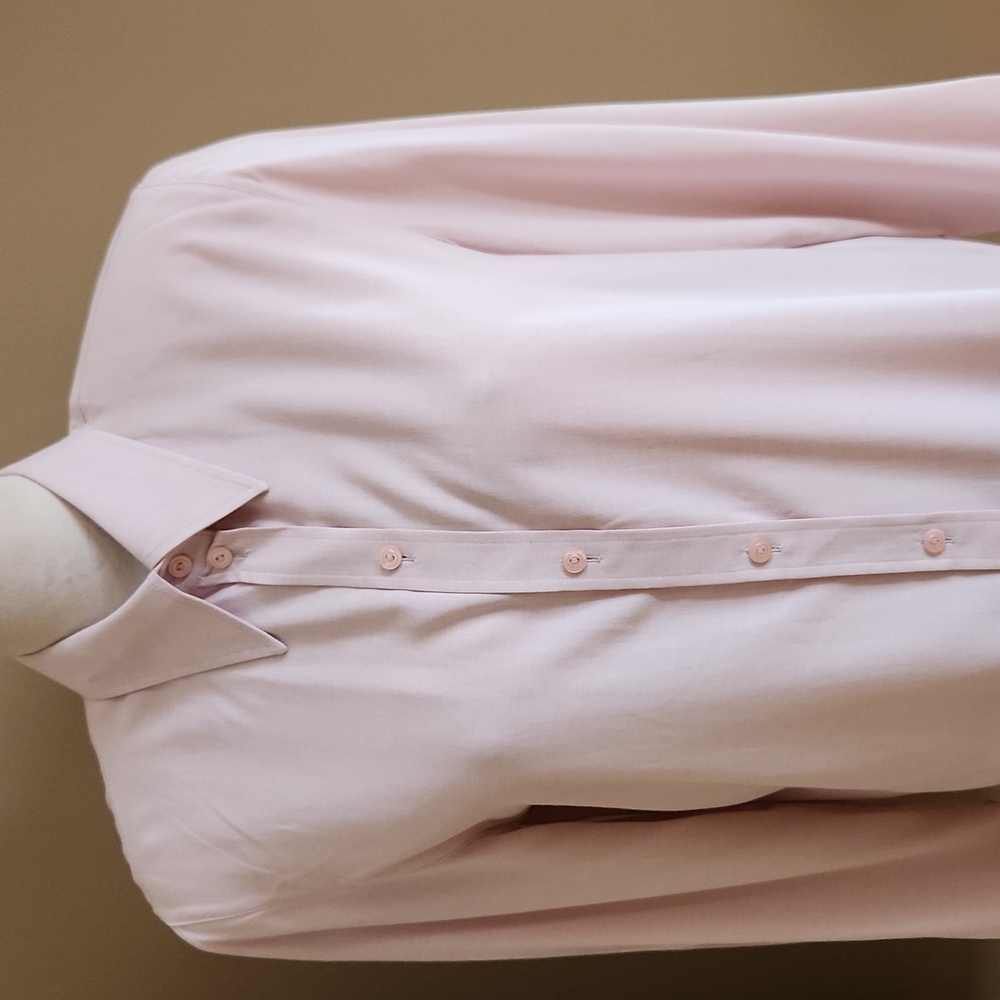 Erfo ,90s  ,ladies  light pink long sleeved  blouse, size 38